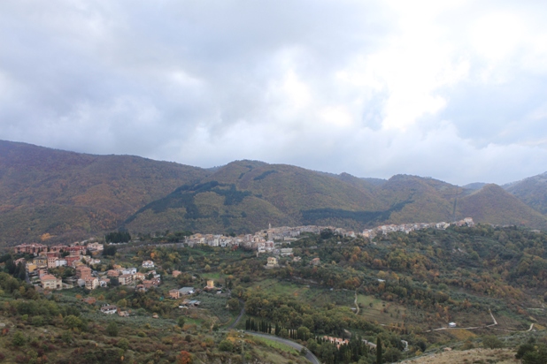 Monti Affilani  Sulla Cima di Monte della Croce (1158 m)